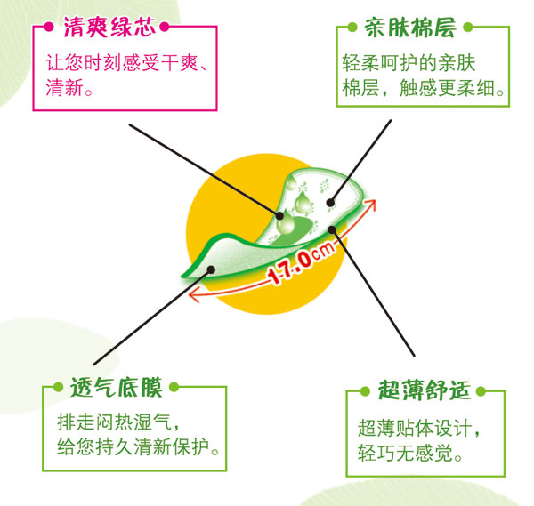 超薄卫生护垫20片RA03003,珮夫人系列