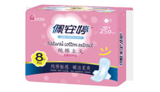 纯棉主义双效网棉日用卫生巾PM01068